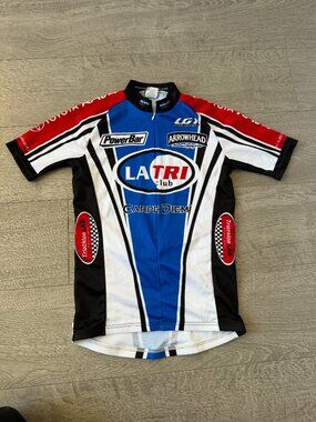 Louis Garneau Triathlon Tri Club LA Cycling Jersey XS